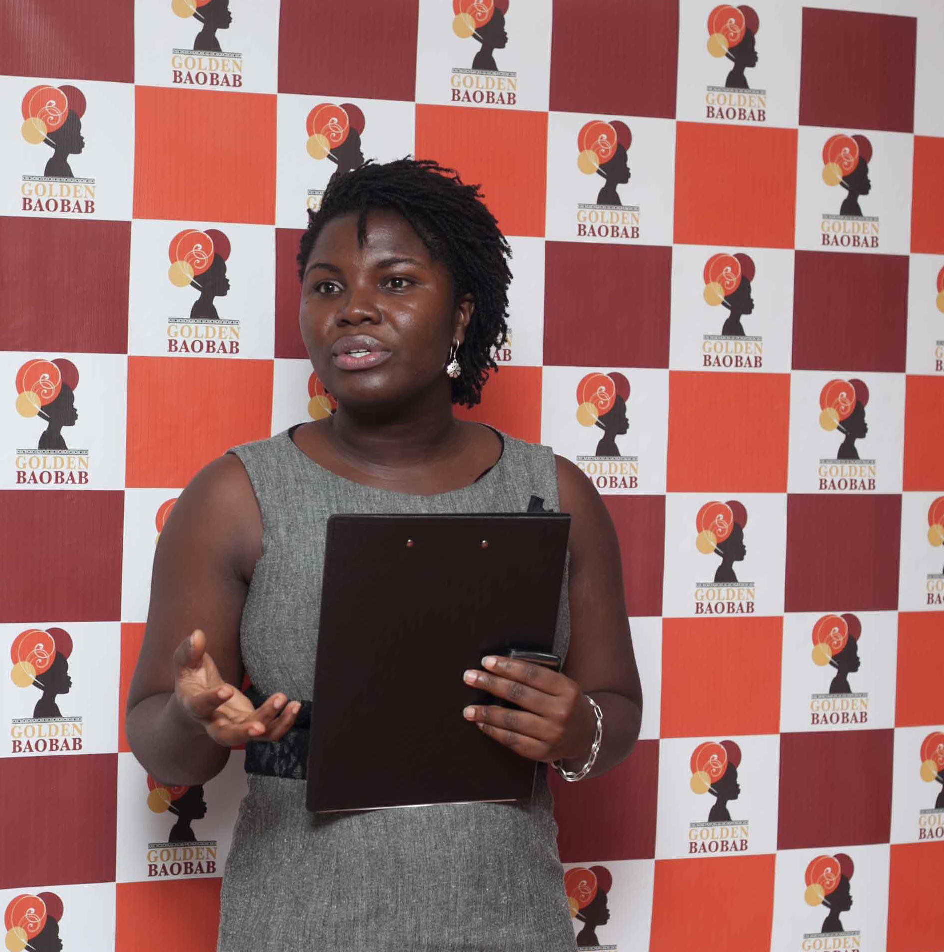 Debbie Ahenkorah at GBP Illustrators Event Launch 